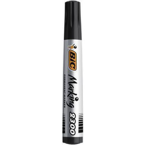 Permanentní popisovač "ECO 2300", černá, 3,7-5,5 mm, klínový hrot, BIC 8209263