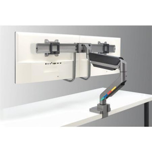Rameno monitoru "SmartFit“, šedá, pro dva monitory, KENSINGTON K58272WW