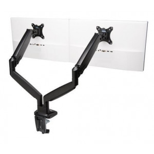 Rameno monitoru "SmartFit One-Touch", černá, dvojité rameno, KENSINGTON K59601WW