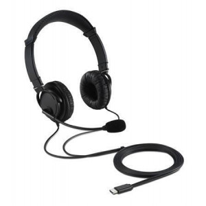 Sluchátka s mikrofonem, USB-C, KENSINGTON, K97457WW