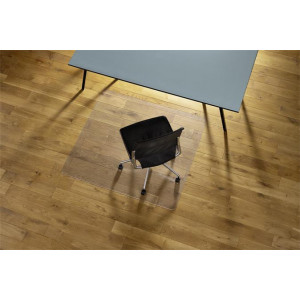 Podložka pod židli "Duragrip Meta", na tvrdé podlahové krytiny, PET, 130 x 120 cm, RS OFFICE 18-1300