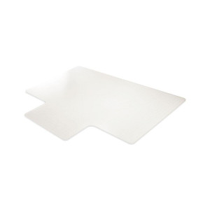 Podložka pod židli, mléčná, na koberec, tvar L, 150x120 cm, BSM