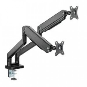 Držák monitoru Brateck LDT60-C024 dvě ramena vedle sebe mechanická pružina Heavy Duty