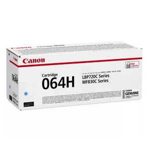 Canon originální toner 064HC, 4936C002, cyan, high capacity