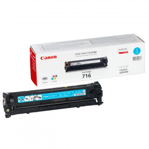 Canon originální toner 716 C, 1979B002, cyan, 1500str.