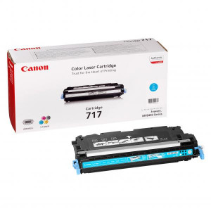 Canon originální toner CRG717, 2577B002, cyan, 4000str., DOPRODEJ