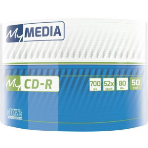 CD-R, 700 MB, 52 x, 50 ks, shrink, MYMEDIA 69201
