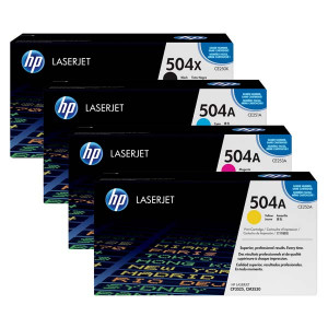HP originální toner CE250A, HP 504A, black, 5000str.