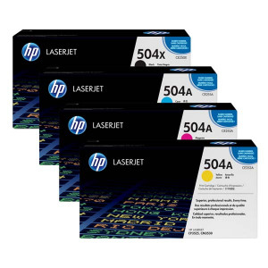 HP originální toner CE251A, HP 504A, cyan, 7000str.