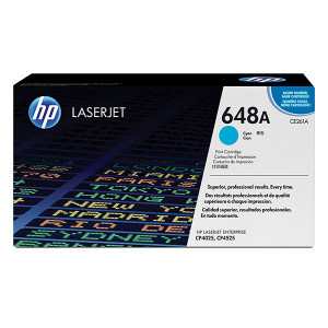 HP originální toner CE261A, HP 648A, cyan, 11000str.