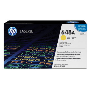 HP originální toner CE262A, HP 648A, yellow, 11000str.