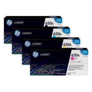 HP originální toner CE271A, HP 650A, cyan, 15000str.