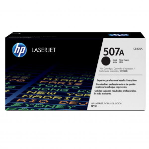 HP originální toner CE400A, HP 507A, black, 5500str.