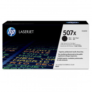 HP originální toner CE400X, HP 507X, black, 11000str.