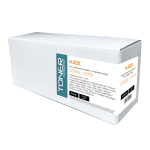 Kompatibilní toner s CF283X, black, 2200str.