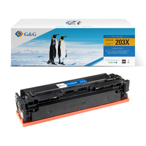 G&G kompatibilní toner s HP CF540X, NT-PH203XBK, HP 203X, black, 3200str., high capacity