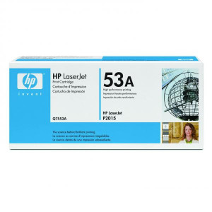 HP originální toner Q7553A, HP 53A, black, 3000str.