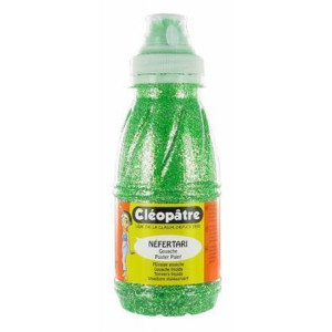 Třpytivý gel 250 ml Zelená, CLEOPATRE