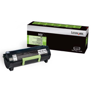Lexmark originální toner 50F2000, 502, black, 1500str., return