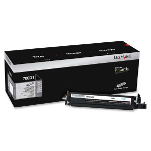 Lexmark originální developer 70C0D10, black, 40000str.