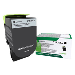 Lexmark originální toner 71B20K0, black, 3000str.