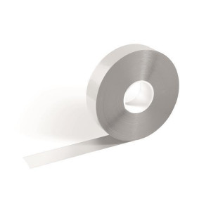Bezpečnostní páska "DURALINE", bílá, 50 mm x 30 m, 0,5 mm, DURABLE