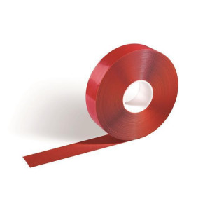 Bezpečnostní páska "DURALINE", červená, 50 mm x 30 m, 0,5 mm, DURABLE