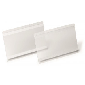 Logistická kapsa "HARD COVER", transparentní, A5, horizontální, samolepicí, DURABLE 118319