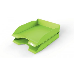Odkladač "Basic", zelená, plast, DURABLE 1701674020