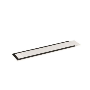 Držák štítků, černá, 40 mm, magnetický, C-Profile, 50 ks, DURABLE