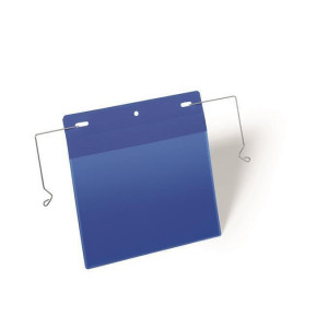 Logistická kapsa, tmavě modrá, A5, horizontální, s drátem, 50 ks / balení, DURABLE 175207