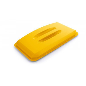Víko k odpadkovému koši 60 l "DURABIN", žlutá, plast, DURABLE 1800497030