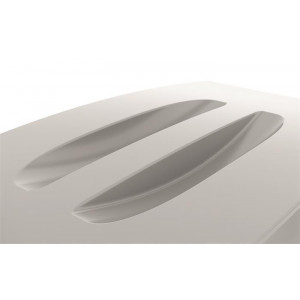 Víko k odpadkovému koši 60 l "DURABIN ECO", šedá, plast, DURABLE 1800504050