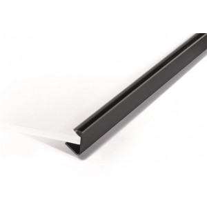 Násuvná lišta, černá, 12 mm, 40-100 listů, A4, DURABLE 291201