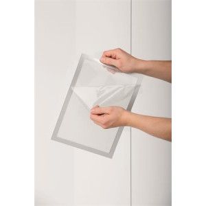 Prezentační rám "DURAFRAME® SUN", stříbrná, A4, elektrostatický, DURABLE