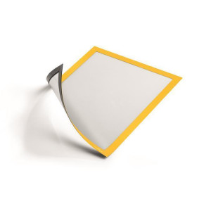 Prezentační rám "DURAFRAME® MAGNETIC", žlutá, A4, magnetický, DURABLE 486904
