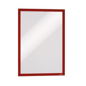 Prezentační rám "DURAFRAME", červená, A3, samolepicí, DURABLE 487303