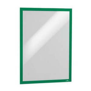 Prezentační rám "DURAFRAME", zelená, A3, samolepicí, DURABLE 487305