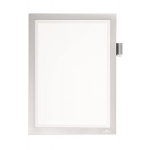 Prezentační rám "DURAFRAME® NOTE", stříbrná, A4, samolepicí, na poznámky, DURABLE