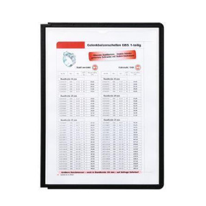 Prezentační kapsa "SHERPA®", černá, A4, DURABLE
