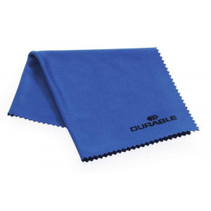 Čisticí hadřík, modrá, mikrovlákno, 20 x 20 cm, 1 ks, DURABLE 579406