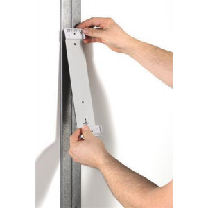 Nástěnný držák "FUNCTION", šedá, pro 10 kapes, DURABLE 591710