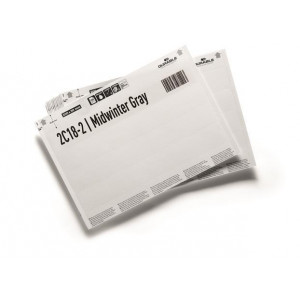 Štítky pro SCANFIX, C-profily a LABELFIX, bílá, 200 x 27 mm, 80 ks, DURABLE 804102
