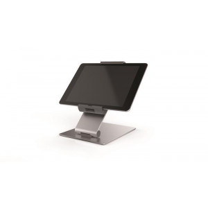Držák na tablet, stříbrná, stolní, DURABLE 893023