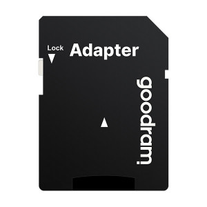 Goodram paměťová karta Micro Secure Digital Card All-In-ON, 64GB, multipack, M1A4-0640R12, UHS-I U1 (Class 10), multipack se čtečk