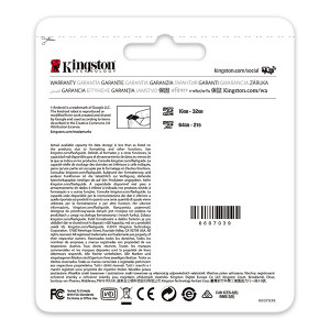 Kingston paměťová karta Canvas Go! Plus, 128GB, micro SDXC, SDCG3/128GBSP, UHS-I U3, A2, V30