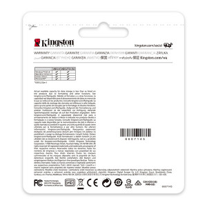 Kingston USB flash disk, USB 3.0, 64GB, DataTraveler 70, černý, DT70/64GB, USB C