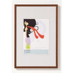 Frame, plastic, 10x15 cm, "New  Lifestyle" bronze