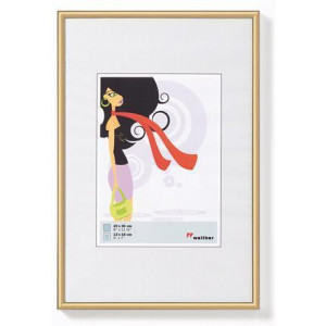 Rámeček "New Lifestyle", zlatá, plast, 20 x 30 cm