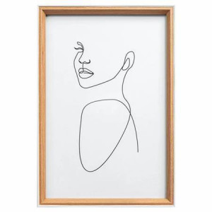 Rámeček "Silhouette", bukové dřevo, 20 x 30 cm